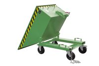 Kippmulde Typ SKN 400 l | 1430 x 840 x 605 mm | RAL 6011  - Bild 3