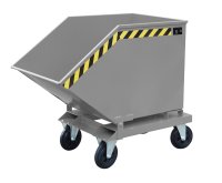 Kippmulde Typ KK 600 l | 1390 x 840 x 905 mm | RAL 7005  - Bild 3