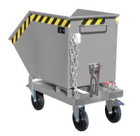 Kippmulde Typ SKK 250 l | 1115 x 590 x 740 mm | RAL 7005  - Bild 3