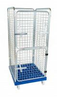 Entsorgungscontainer 724 x 815 mm Nutzhöhe 1450 mm 4-seitig mit Kunststoffboden  - Bild 3