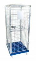 Antidiebstahlbehälter 724 x 815 mm Nutzhöhe 1585 mm mit Kunststoffboden  - Bild 3