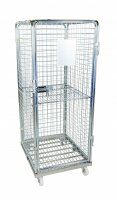 Antidiebstahlbehälter 710 x 800 mm rundum geschlossen mit Stahlboden  - Bild 3