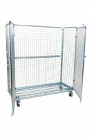 Stahlrollbehälter 620 x 1.500 mm 4seitig mit Stahlboden  - Bild 3