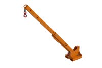 Teleskoplader 2500 kg | teleskopierbar, 8fach-ausziehbar, 14 mögliche Hakenpositionen | RAL 2000  - Bild 4