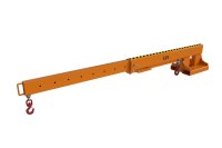 Teleskoplader 5000 kg | teleskopierbar, 8fach-ausziehbar, 14 mögliche Hakenpositionen | RAL 2000  - Bild 4