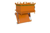 Mini-Klappbodenbehälter Typ MSB 0.13 m3 | 600 x 800 x 625 mm | RAL 6011  - Bild 4