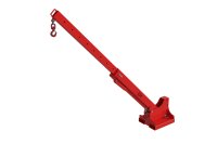 Teleskoplader 2500 kg | teleskopierbar, 8fach-ausziehbar, 14 mögliche Hakenpositionen | RAL 3000  - Bild 4