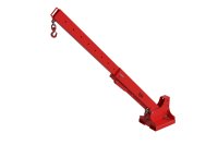 Teleskoplader 5000 kg | teleskopierbar, 8fach-ausziehbar, 14 mögliche Hakenpositionen | RAL 3000  - Bild 4