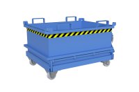 Mini-Klappbodenbehälter Typ MSB 0.24 m3 | 800 x 1000 x 625 mm | RAL 5012  - Bild 4