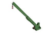 Teleskoplader 5000 kg | teleskopierbar, 8fach-ausziehbar, 14 mögliche Hakenpositionen | RAL 6011  - Bild 4