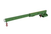 Teleskoplader 5000 kg | teleskopierbar, 8fach-ausziehbar, 14 mögliche Hakenpositionen | RAL 6011  - Bild 4