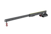 Teleskoplader 2500 kg | teleskopierbar, 8fach-ausziehbar, 14 mögliche Hakenpositionen | RAL 7005  - Bild 4