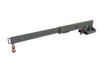 Teleskoplader 5000 kg | teleskopierbar, 8fach-ausziehbar, 14 mögliche Hakenpositionen | RAL 7005  - Bild 4