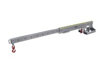 Teleskoplader 2500 kg | teleskopierbar, 8fach-ausziehbar, 14 mögliche Hakenpositionen | feuerverzinkt  - Bild 4