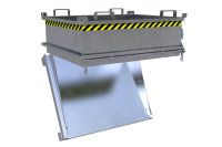 Mini-Klappbodenbehälter Typ MSB 0.37 m3 | 1000 x 1200 x 625 mm | verzinkt  - Bild 4