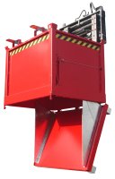 Klappbodenbehälter Typ FB 1.00 m3 | 1040 x 1245 x 1145 mm | RAL 3000  - Bild 4