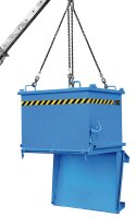 Klappbodenbehälter Typ SB 0.50 m3 | 1035 x 1310 x 700 mm | feuerverzinkt  - Bild 4