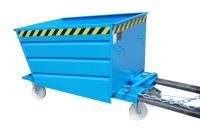 Kippbehälter Typ VD 0.50 m3 | 1375 x 800 x 730 mm | RAL 6011  - Bild 4