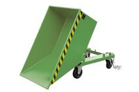Kippmulde Typ KN 400 l | 1430 x 840 x 605 mm | RAL 6011  - Bild 4