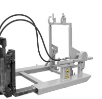Mülltonnen-Kipper Typ MK-H 1 x 80/120 l-Mülltonne | RAL 7005  - Bild 4