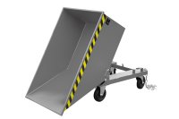 Kippmulde Typ KN 400 l | 1430 x 840 x 605 mm | RAL 7005  - Bild 4