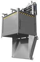 Klappbodenbehälter Typ FB 1.00 m3 | 1040 x 1245 x 1145 mm | RAL 7005  - Bild 4