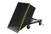 Kippmulde Typ KN 400 l | 1430 x 840 x 605 mm | RAL 7021  - Bild 4