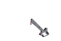 Teleskoplader 2500 kg | teleskopierbar, 8fach-ausziehbar, 14 mögliche Hakenpositionen | feuerverzinkt  - Bild 5
