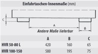 Schaufel Typ HVR 1645 x 1230 x 680 mm | 0.50 m3 | RAL 7005  - Bild 5