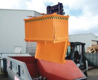 Klappbodenbehälter Typ SB 1.00 m3 | 1035 x 1310 x 1160 mm | RAL 2000  - Bild 5