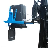 Mülltonnen-Kipper Typ MK 1 x 240 l-Mülltonne | RAL 7005  - Bild 5