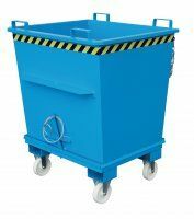 Klappbodenbehälter Typ BKB 1 m3 | 1040 x 1200 x 1270 mm | verzinkt  - Bild 5