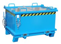 Klappbodenbehälter Typ SB 0.75 m3 | 1035 x 1310 x 930 mm | RAL 5012  - Bild 6