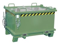 Klappbodenbehälter Typ SB 0.75 m3 | 1035 x 1310 x 930 mm | RAL 6011  - Bild 6