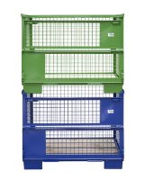 Gitterboxen (ähnlich DIN 15155/8 - UIC 435-3) in Sonderfarbe  - Bild 6